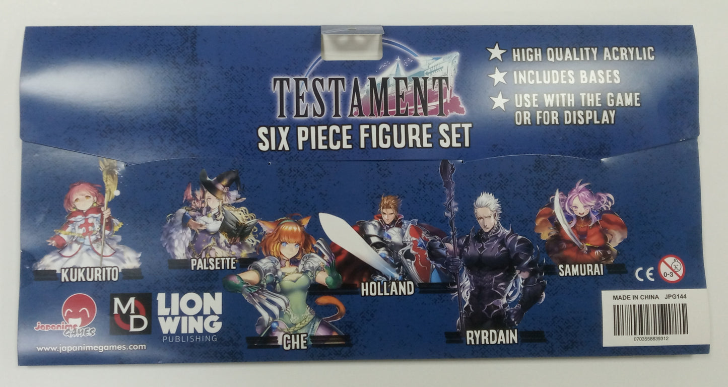 Testament Acrylic Standees