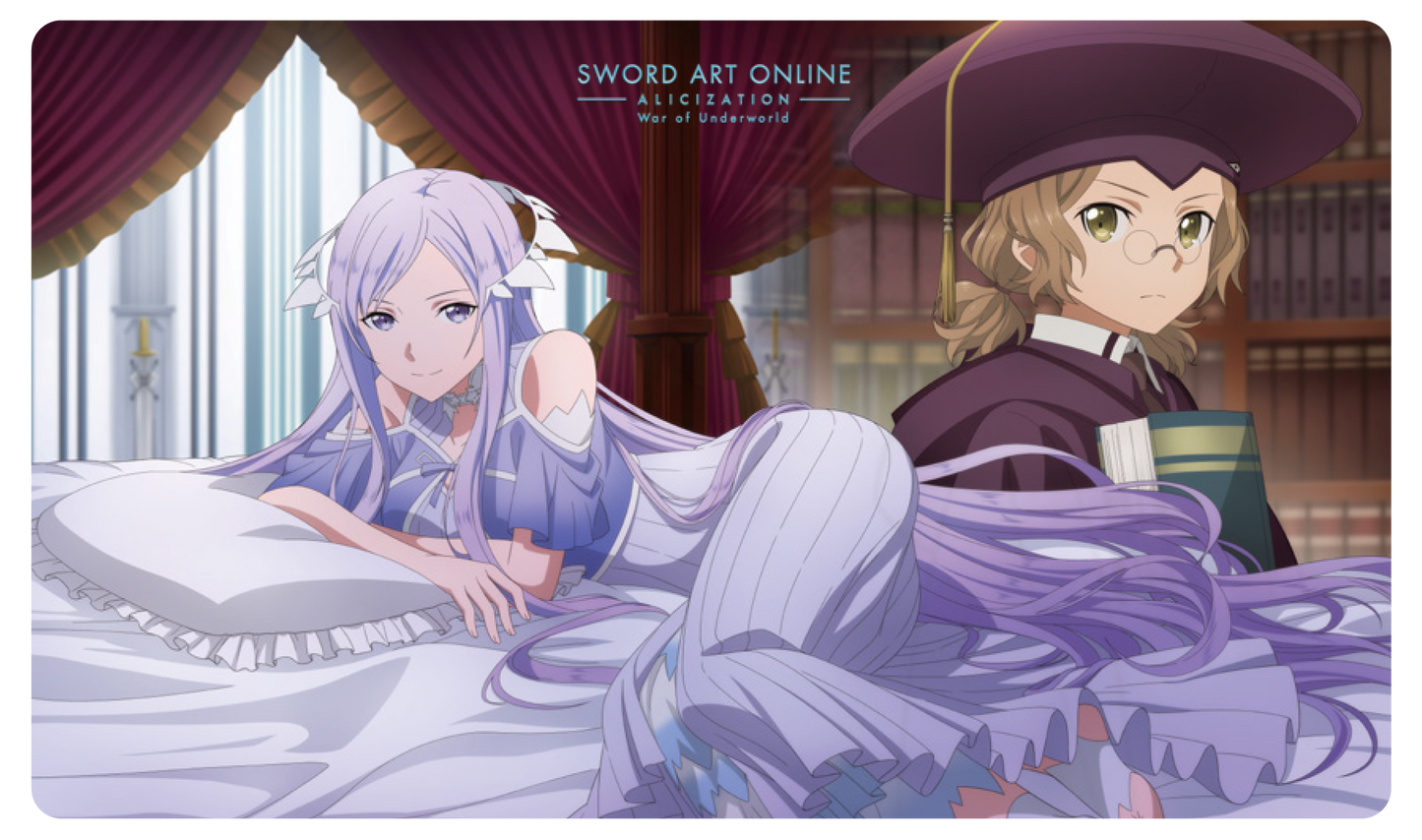 Officially Licensed Sword Art Online Alicization Standard Playmat - Quinella and Cardinal
